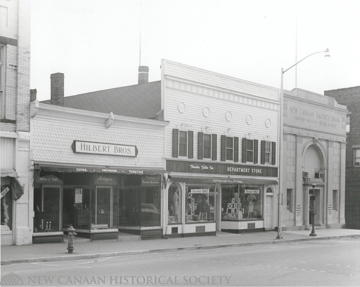 Downtown New Canaan in the 1960s 